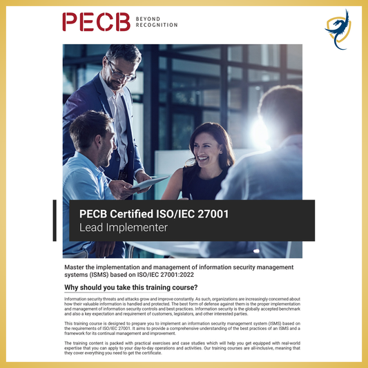 ISO 27001:2022 Lead Implementer (PECB Certification)