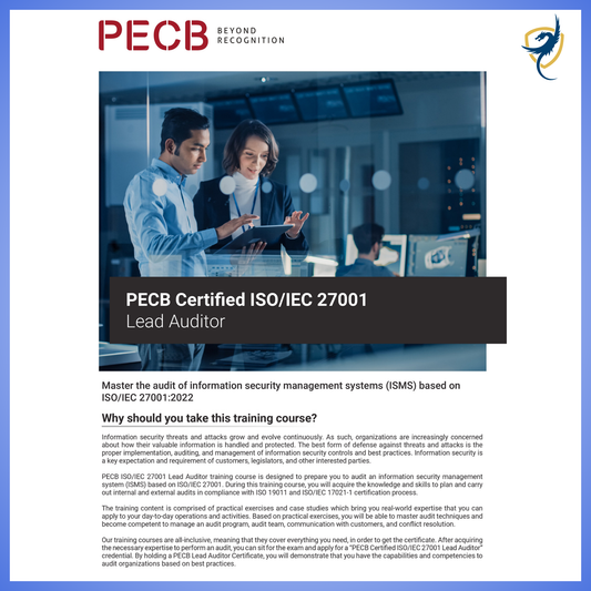 ISO 27001:2022 Lead Auditor (PECB Certification)