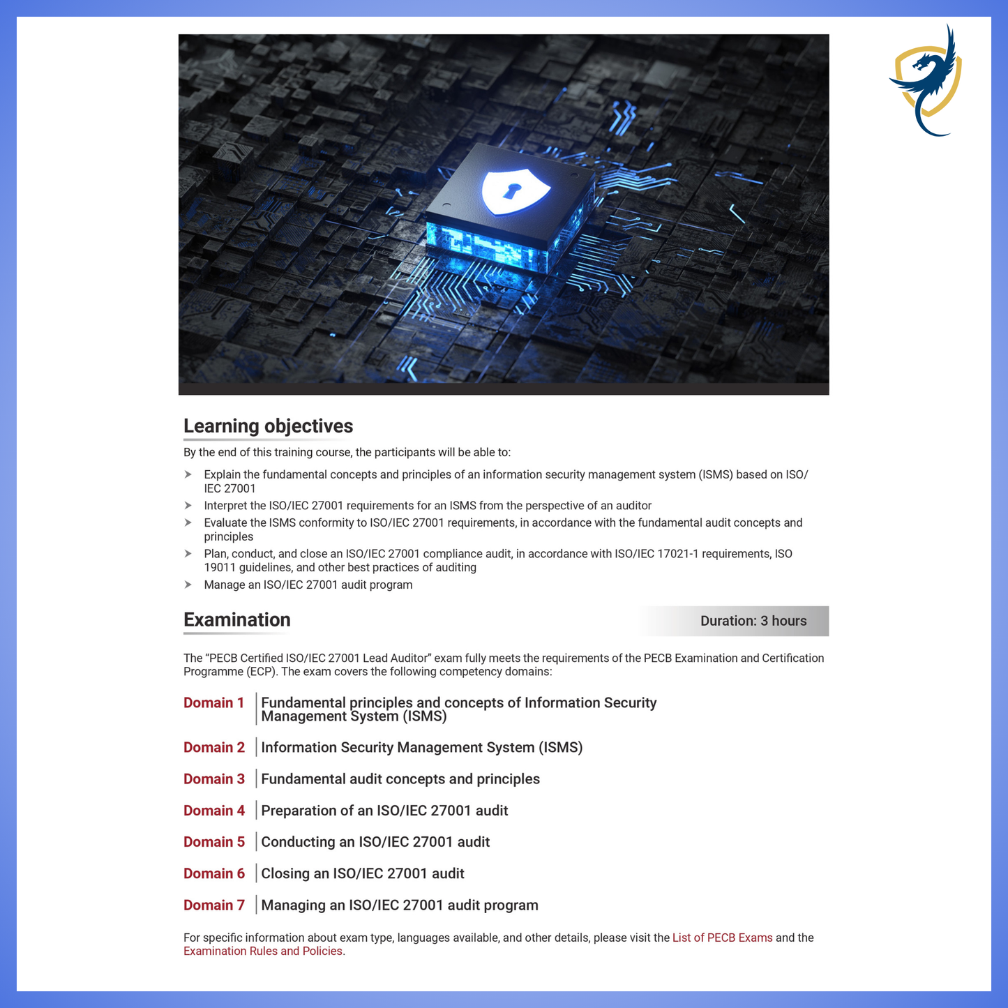 ISO 27001:2022 Lead Auditor (PECB Certification)