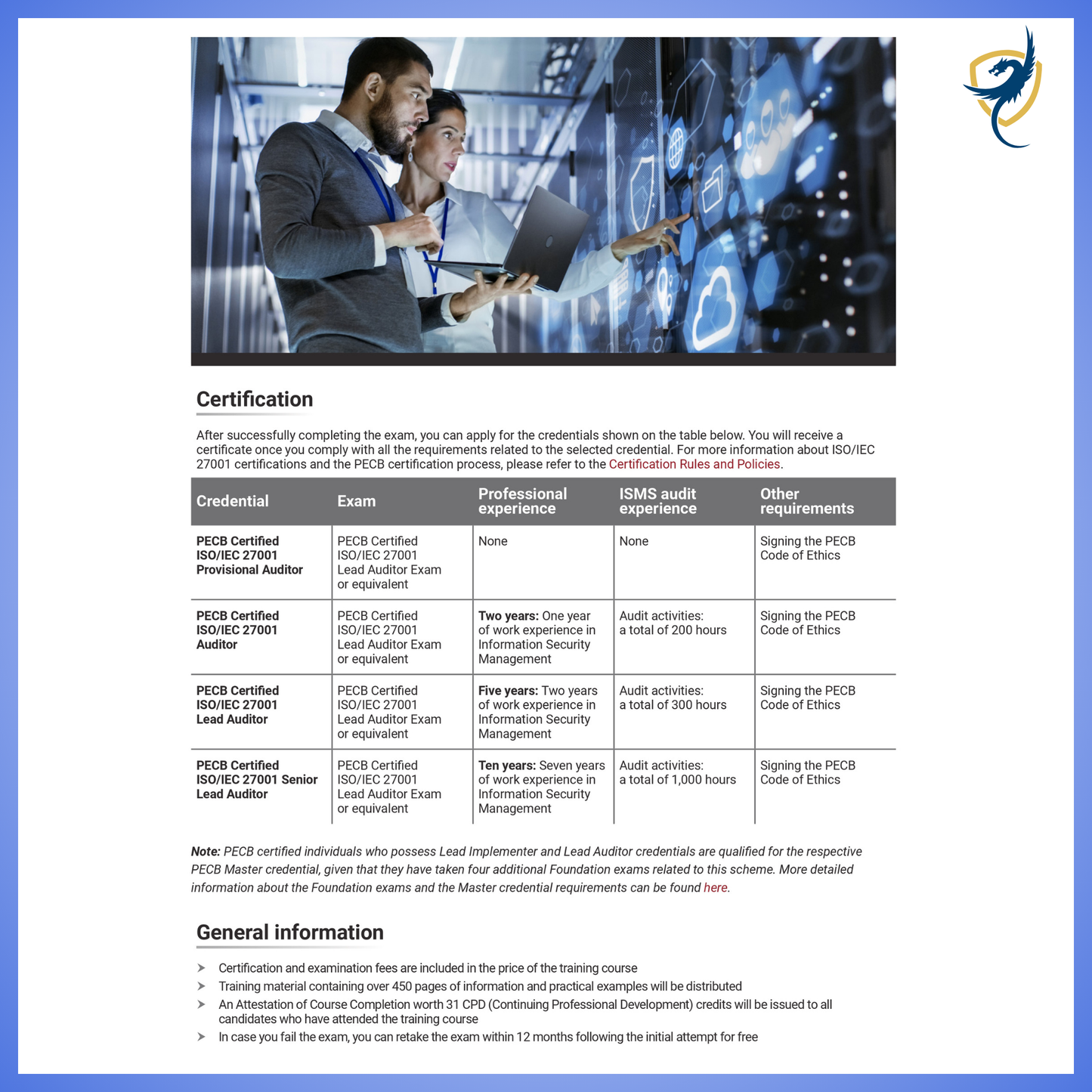 ISO 27001:2022 Lead Auditor (PECB Certification)