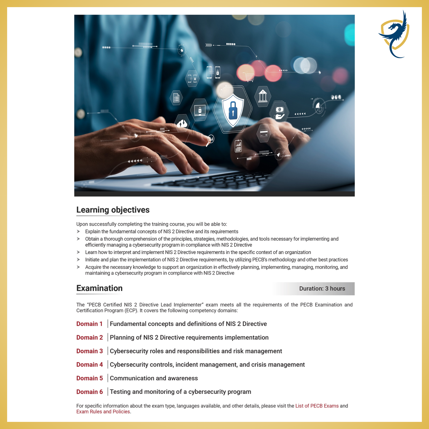 NIS 2 Directive Lead Implementer (PECB Certification)