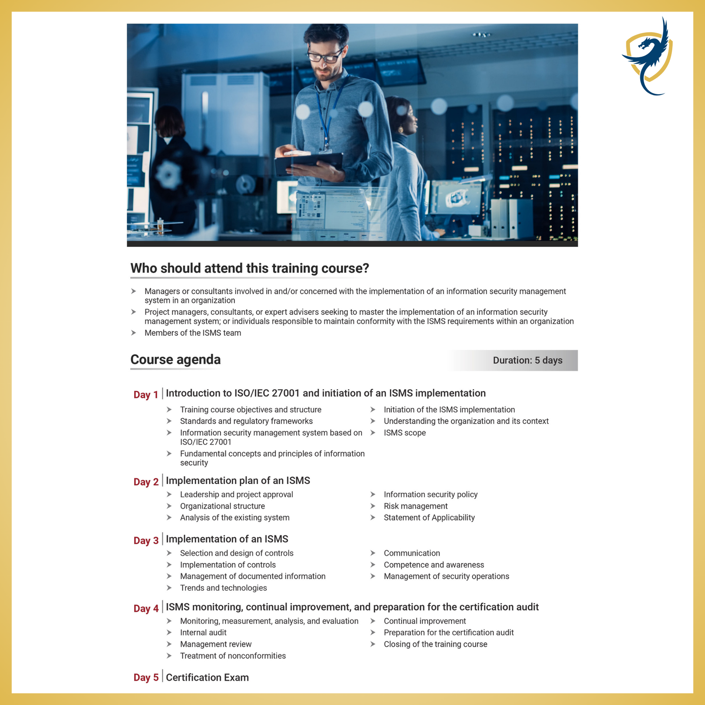 ISO 27001:2022 Lead Implementer (PECB Certification)