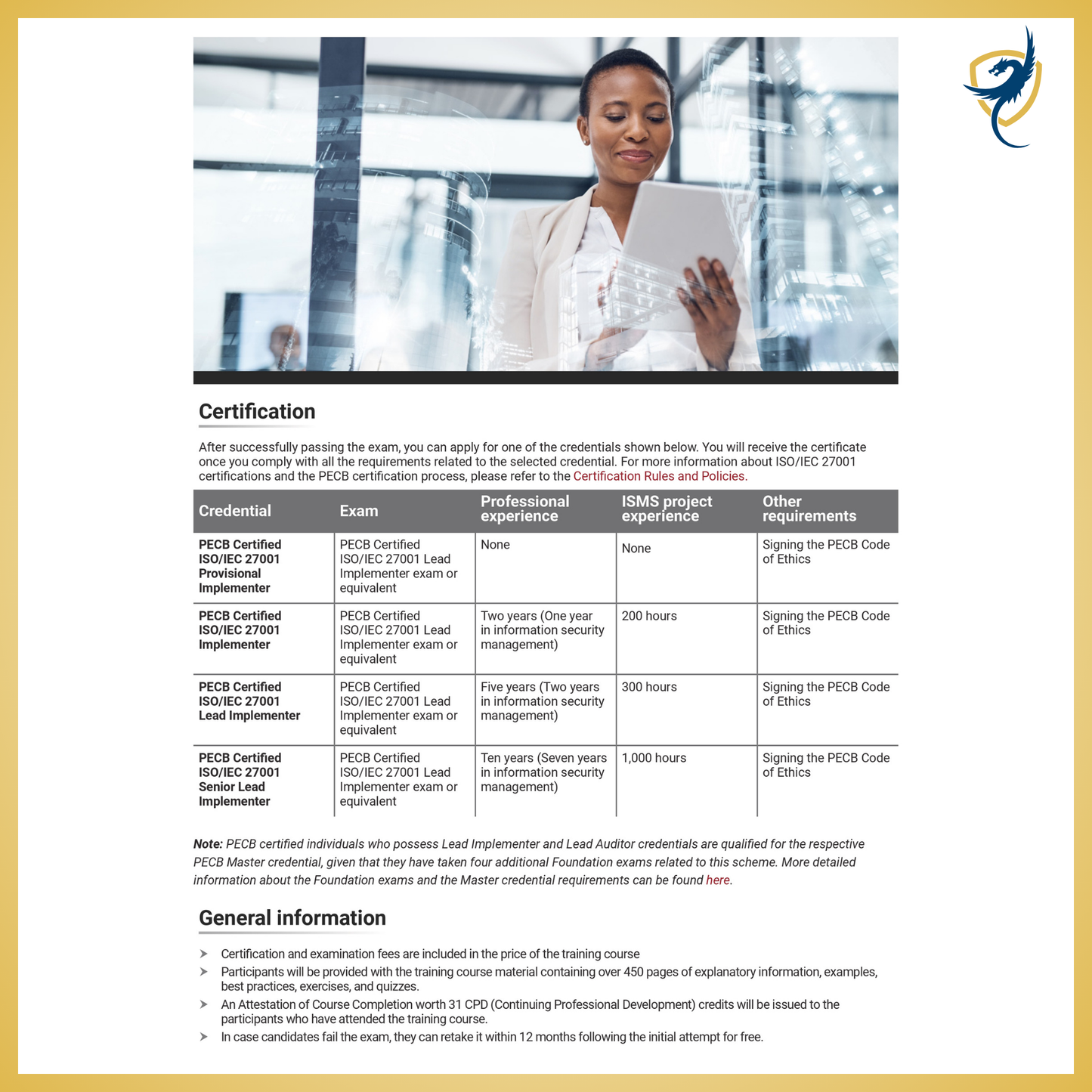 ISO 27001:2022 Lead Implementer (PECB Certification)
