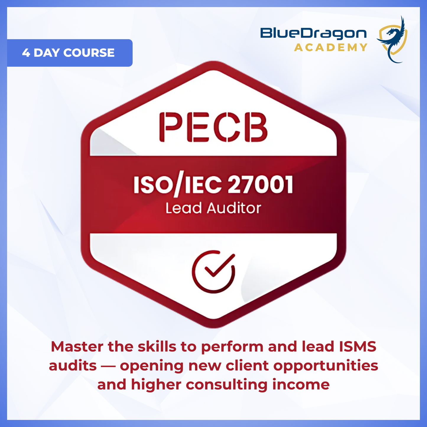 ISO 27001:2022 Lead Auditor (PECB Certification)